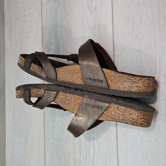 Birkenstock Women Mayari Loop Toe Sandals Flats shoes sz 38/7 Regular - Picture 9 of 14